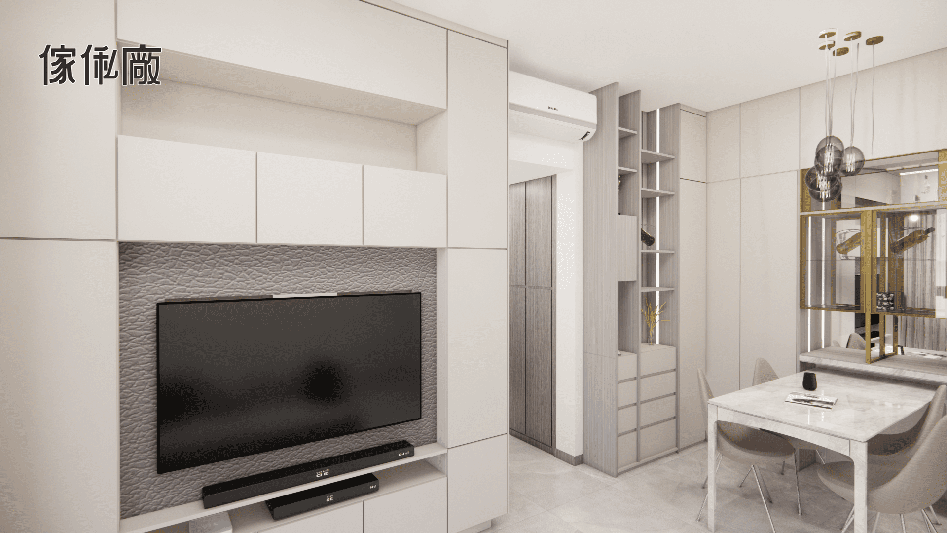 新樓3D案例 — 屯門Novoland 2B期 1A座 | 傢俬廠 Change Design Factory